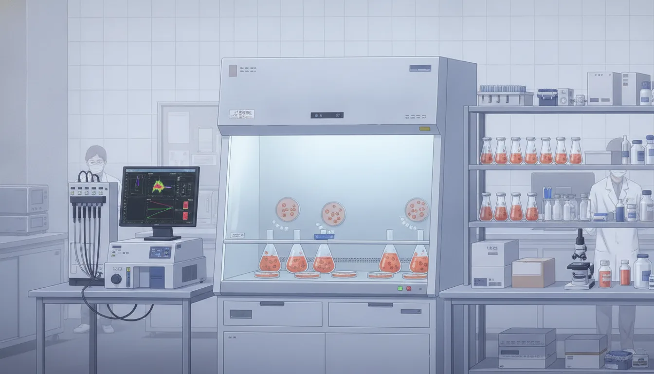 CAR-T cell manufacturing laboratory