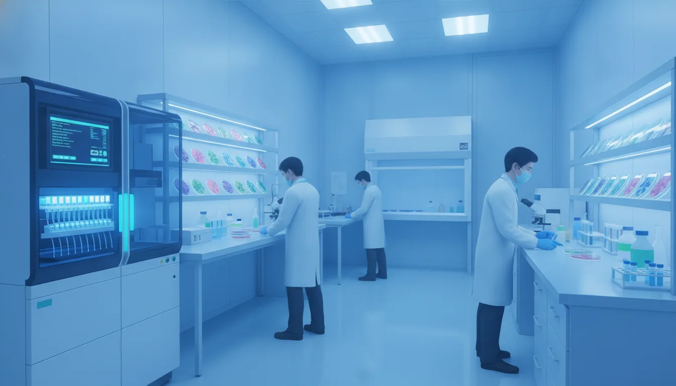 Microbiome analysis laboratory